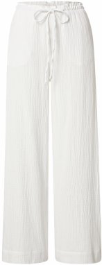 Gina Tricot Nohavice 'Gauze'  biela