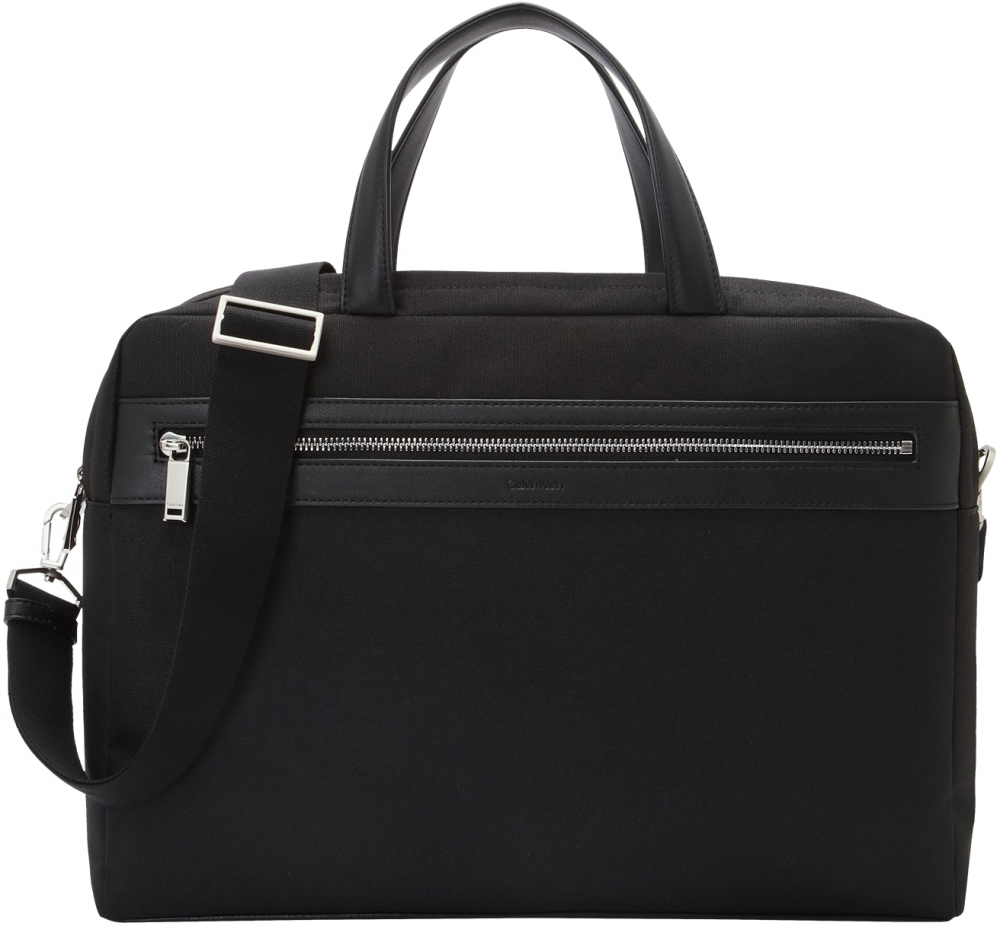 Calvin Klein Taška na notebook 'COMMUTER'  čierna