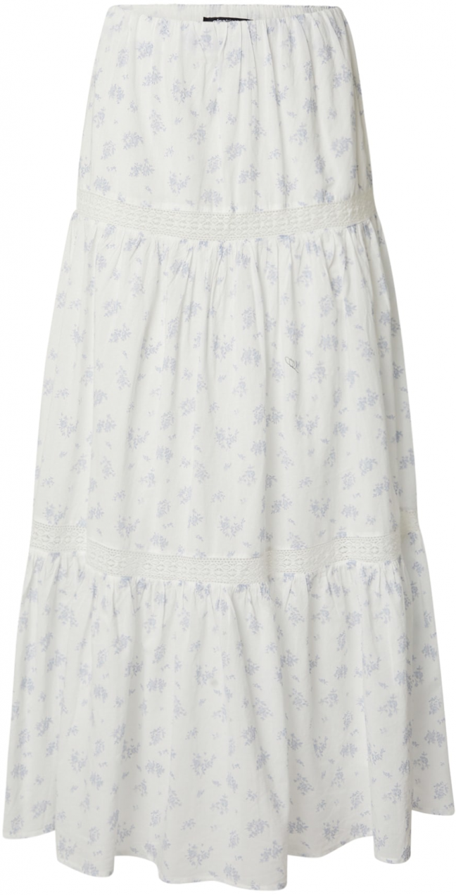 Gina Tricot Sukňa  zafírová / biela