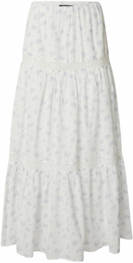 Gina Tricot Sukňa  zafírová / biela