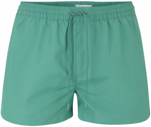 Calvin Klein Swimwear Plavecké šortky  zelená / biela