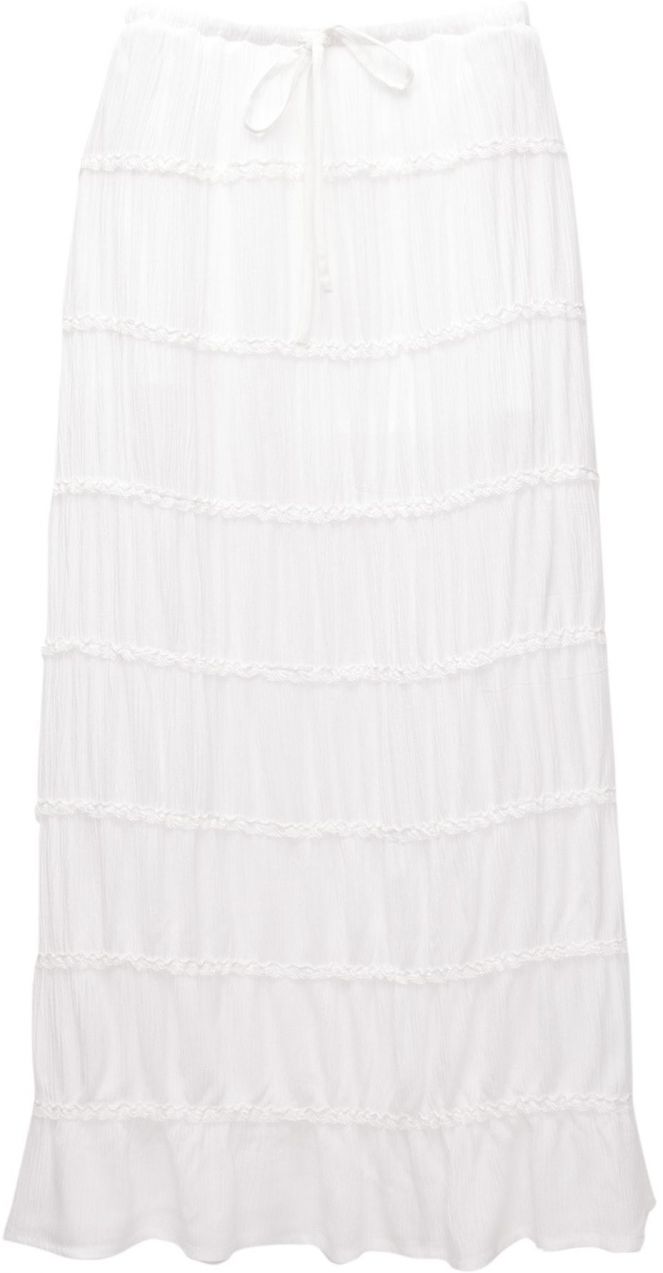 Pull&Bear Sukňa  biela