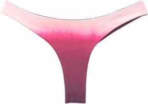 Pull&Bear Bikinové nohavičky  ružová / purpurová / tmavoružová