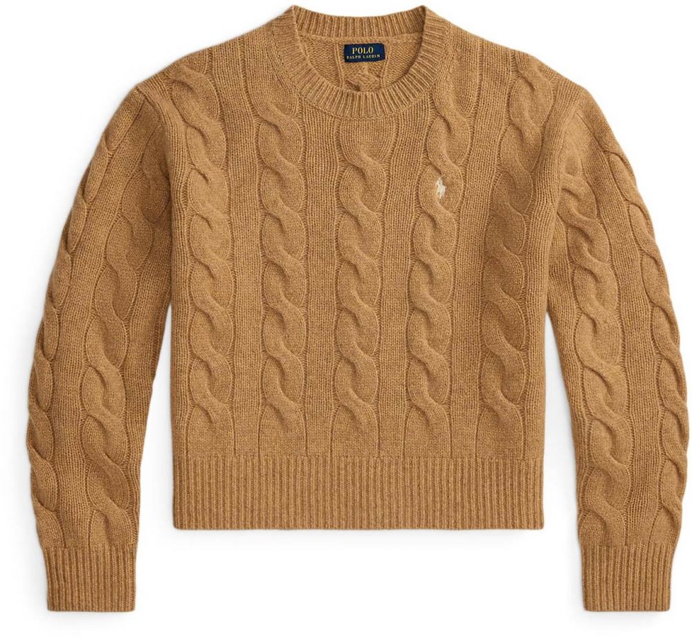 Polo Ralph Lauren Sveter  farba ťavej srsti