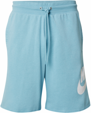 Nike Sportswear Nohavice 'CLUB ALUMNI'  svetlomodrá / biela