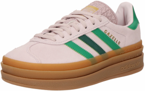 ADIDAS ORIGINALS Tenisky 'Gazelle Bold'  zelená / tmavozelená / orgovánová
