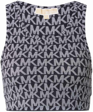 MICHAEL Michael Kors Top  svetlosivá / čierna
