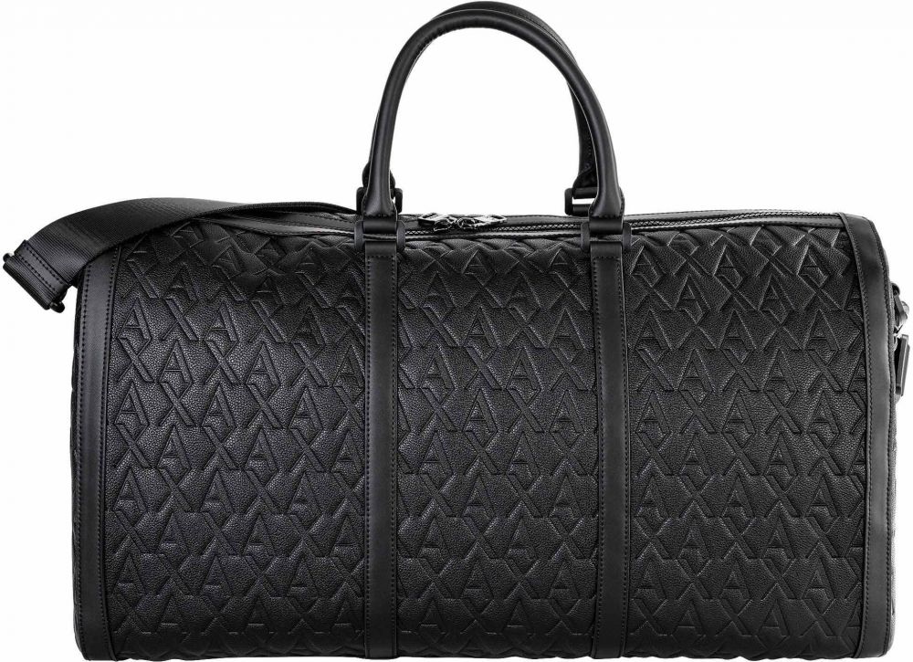 ARMANI EXCHANGE Cestovná taška 'LIAM'  čierna