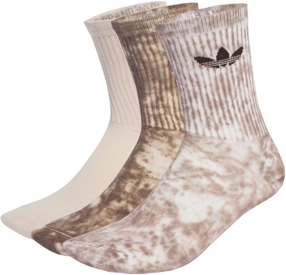 ADIDAS ORIGINALS Ponožky  kapučíno / mokka / tmavohnedá / čierna
