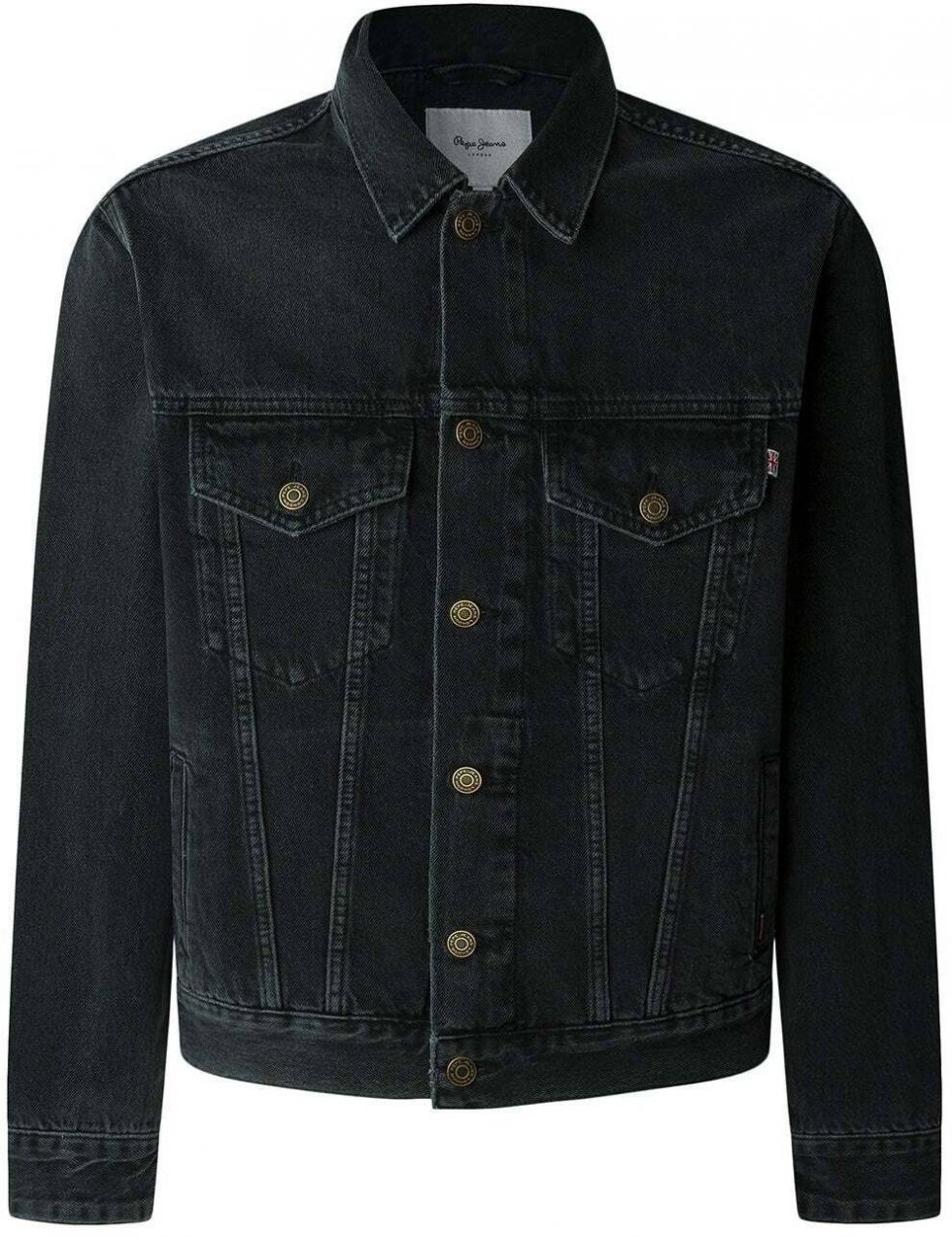 Pepe Jeans Prechodná bunda  čierny denim