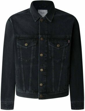 Pepe Jeans Prechodná bunda  čierny denim