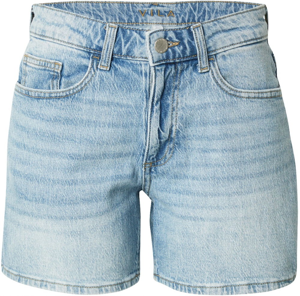VILA Džínsy 'VIJaf'  modrá denim