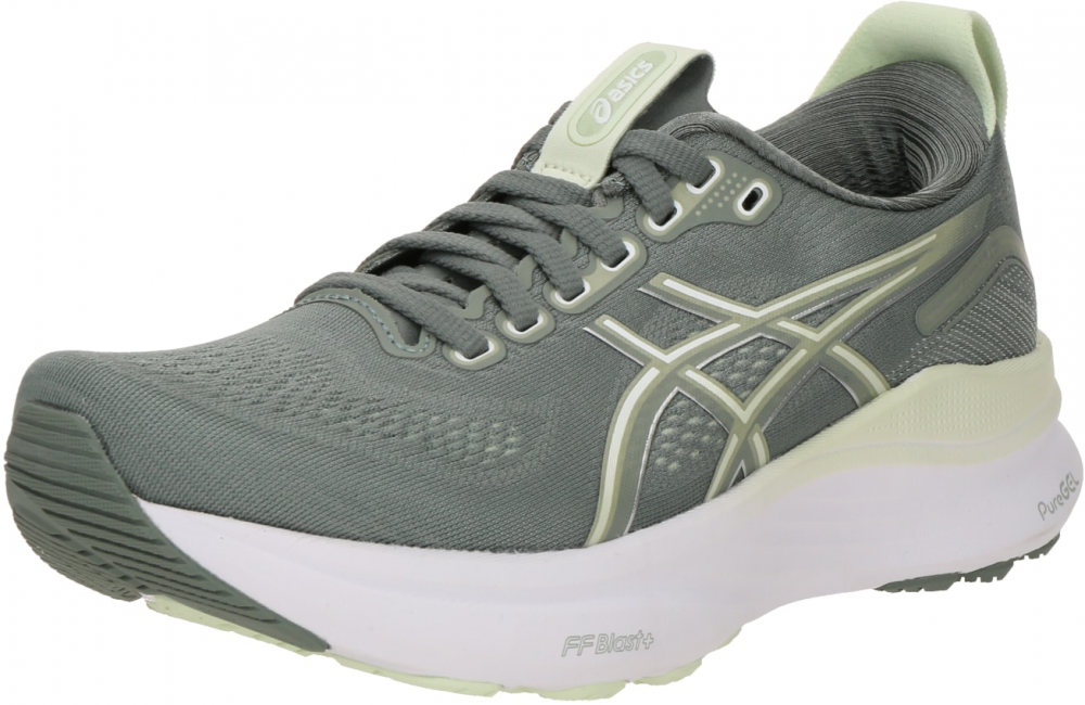 ASICS Bežecká obuv 'Kayano 32'  zelená / biela