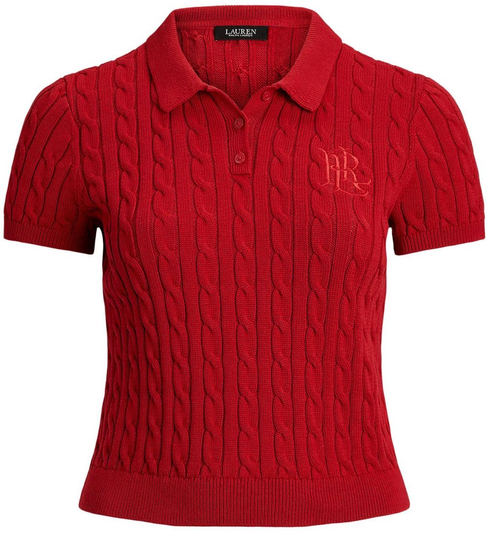 Lauren Ralph Lauren Plus Sveter 'NATRISSA'  červená