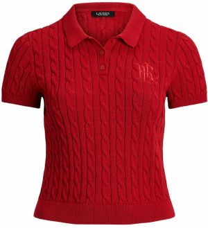 Lauren Ralph Lauren Plus Sveter 'NATRISSA'  červená