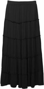 Pull&Bear Sukňa  čierna