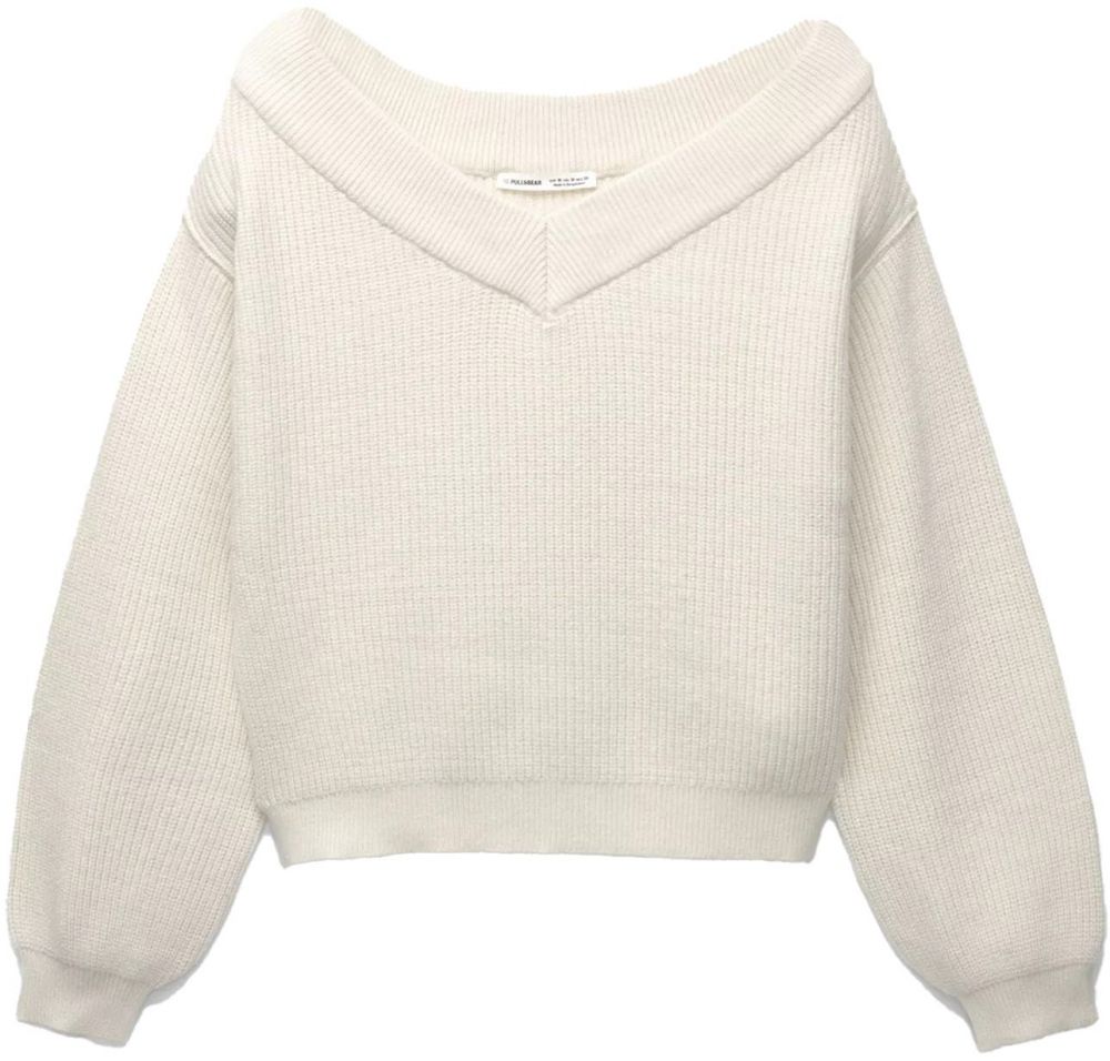 Pull&Bear Sveter 'PICO'  piesková