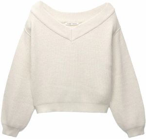 Pull&Bear Sveter 'PICO'  piesková