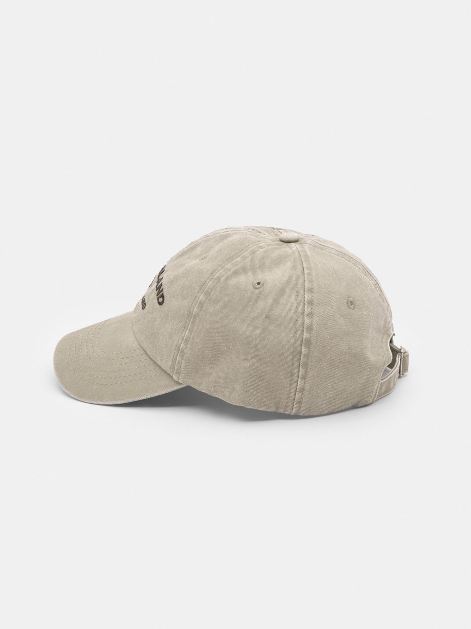 Pull&Bear Čiapka 'GORRA RHODE ISLAND'  pastelovo zelená / čierna / biela