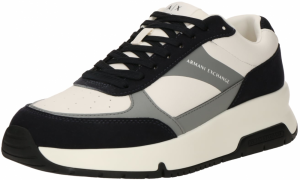 ARMANI EXCHANGE Nízke tenisky  sivá / čierna / šedobiela