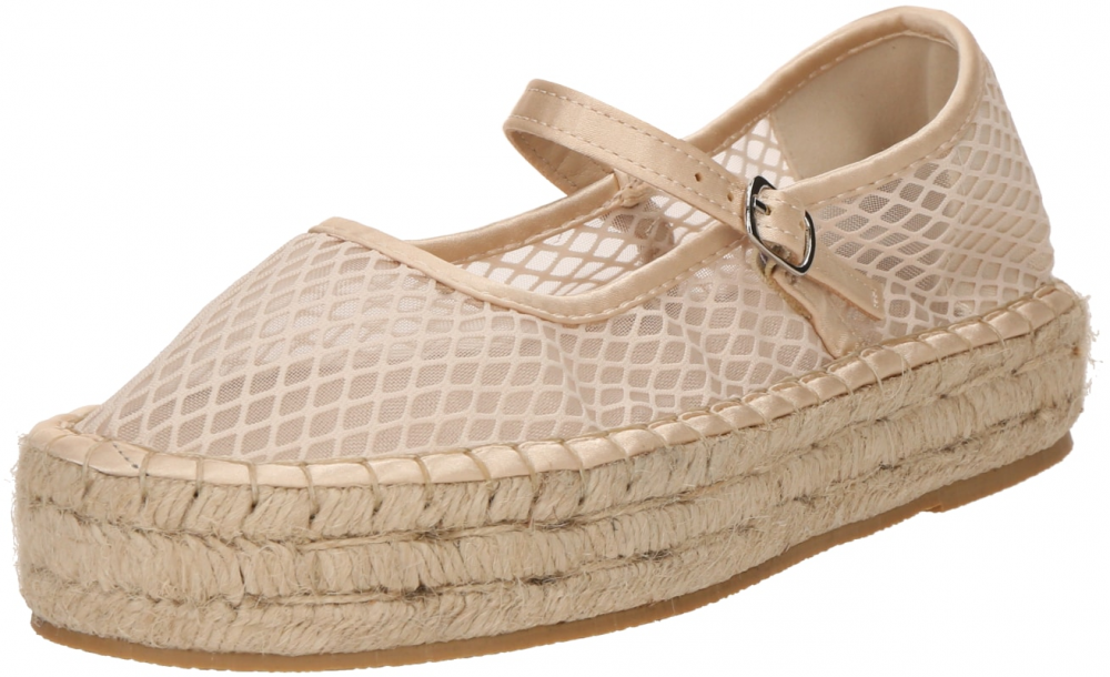GLAMOROUS Espadrilky  krémová