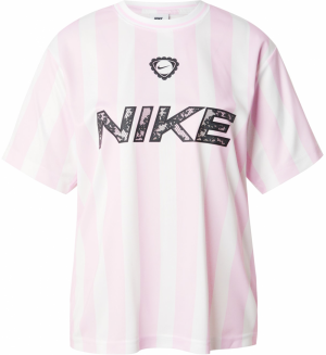 Nike Sportswear Tričko  ružová / čierna / biela