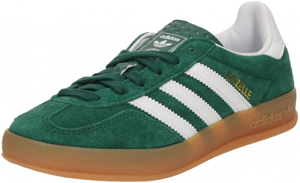 ADIDAS ORIGINALS Tenisky 'GAZELLE'  zelená / biela