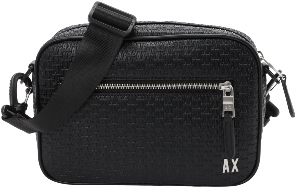 ARMANI EXCHANGE Taška cez rameno 'ELBA'  čierna