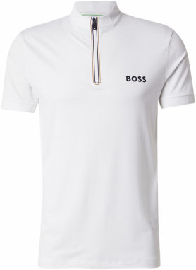 BOSS Funkčné tričko 'Taylor'  brokátová / čierna / biela
