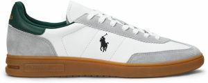 Polo Ralph Lauren Nízke tenisky 'BEDFORD'  sivá / zelená / čierna / biela