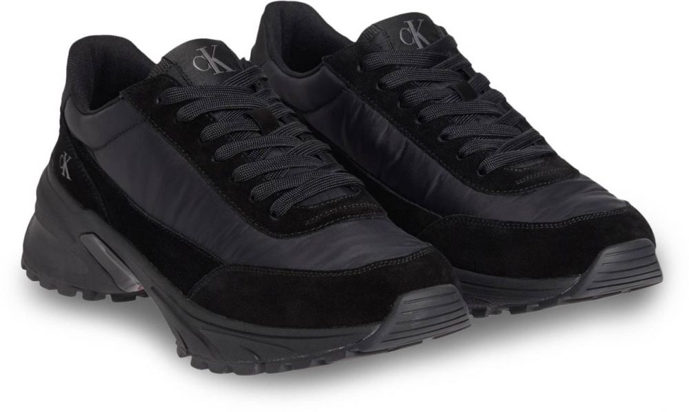 Calvin Klein Jeans Nízke tenisky 'HIKE RUNNER'  čierna
