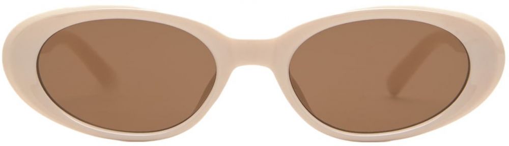 Pull&Bear Slnečné okuliare  biela ako vlna