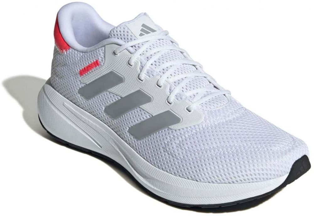 ADIDAS PERFORMANCE Bežecká obuv 'RESPONSE RUNNER'  sivá / neónovo červená / biela