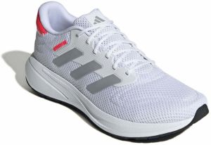 ADIDAS PERFORMANCE Bežecká obuv 'RESPONSE RUNNER'  sivá / neónovo červená / biela