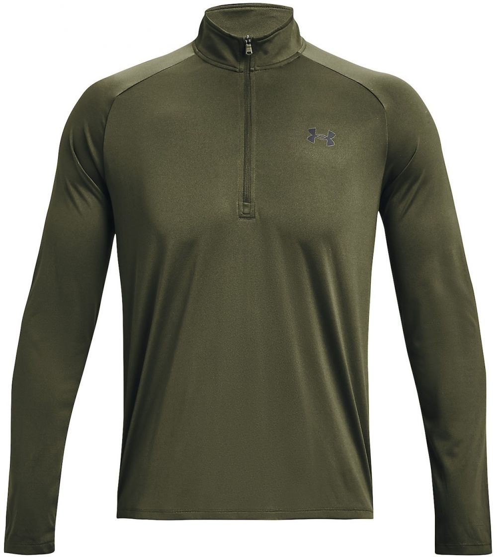 UNDER ARMOUR Funkčné tričko 'Tech 2.0'  olivová / čierna