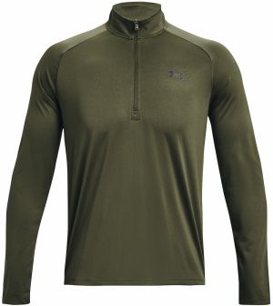 UNDER ARMOUR Funkčné tričko 'Tech 2.0'  olivová / čierna