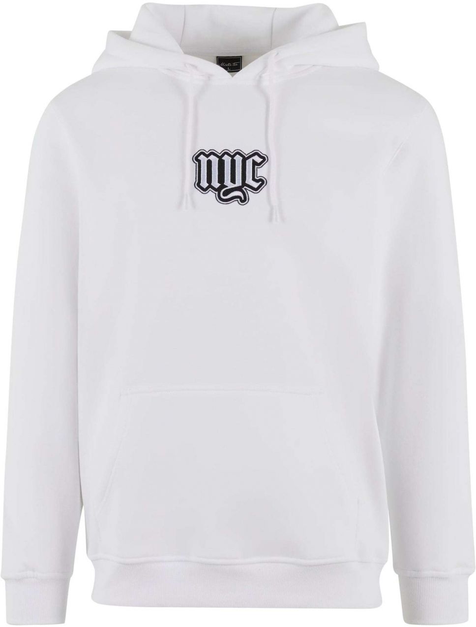 Mister Tee Mikina 'NYC Old English Wording'  čierna / biela
