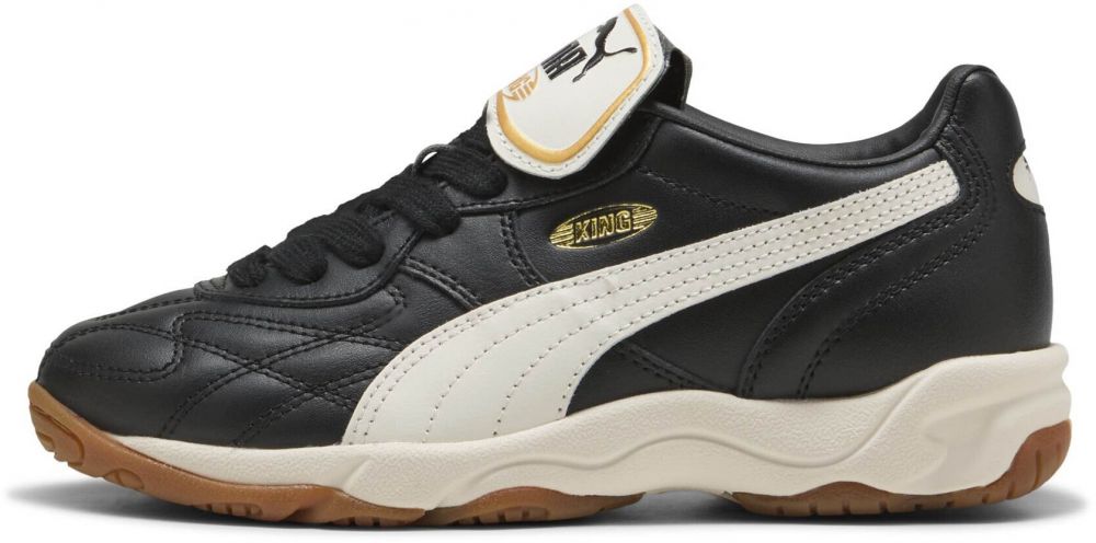 PUMA Tenisky 'King'  zlatá / čierna / biela