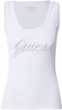 GUESS Top 'RAISSA'  priehľadná / biela