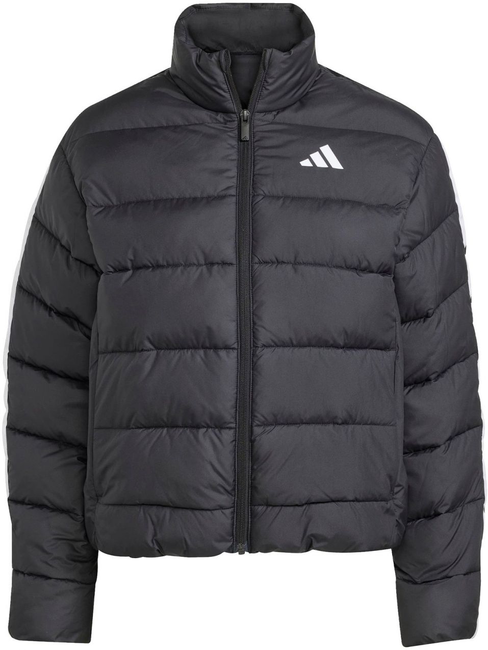 ADIDAS SPORTSWEAR Športová bunda 'ESS'  čierna / biela