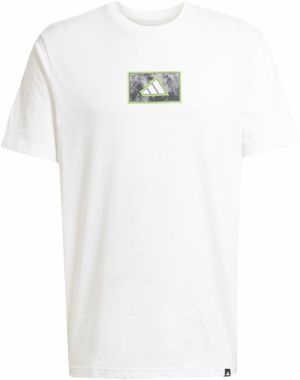 ADIDAS SPORTSWEAR Funkčné tričko  sivá / antracitová / jablková / biela