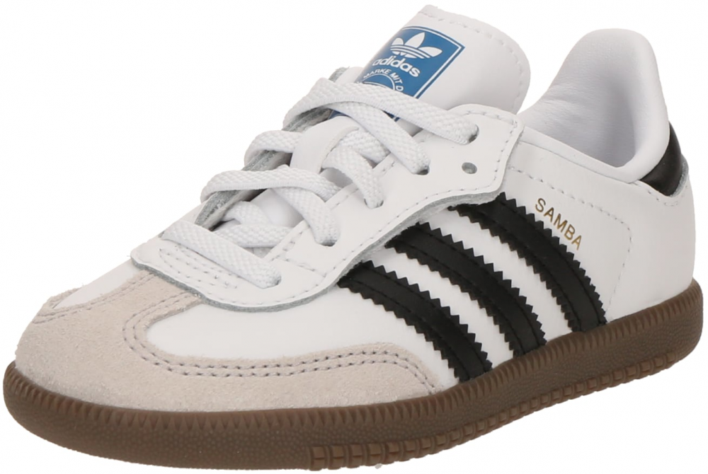 ADIDAS ORIGINALS Tenisky 'Samba'  sivobéžová / čierna / biela