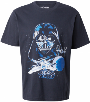 GAP Tričko 'STAR WARS'  modrá / čierna / biela