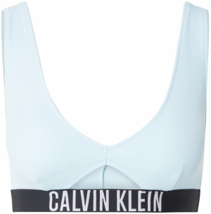 Calvin Klein Swimwear Bikinový top  vodová / čierna