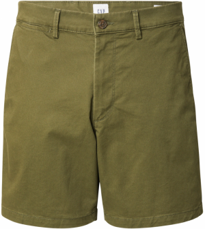 GAP Chino nohavice 'ESSENTIAL'  olivová