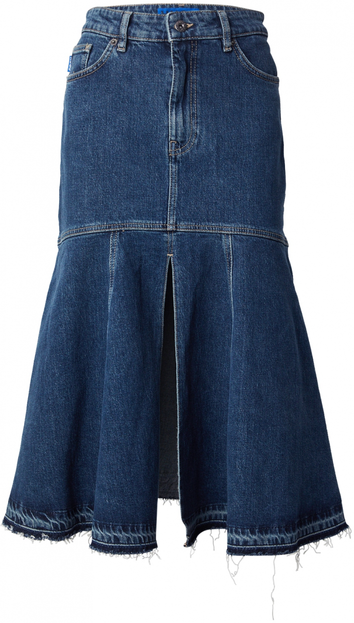 HUGO Sukňa 'Gidya_B'  tmavomodrá