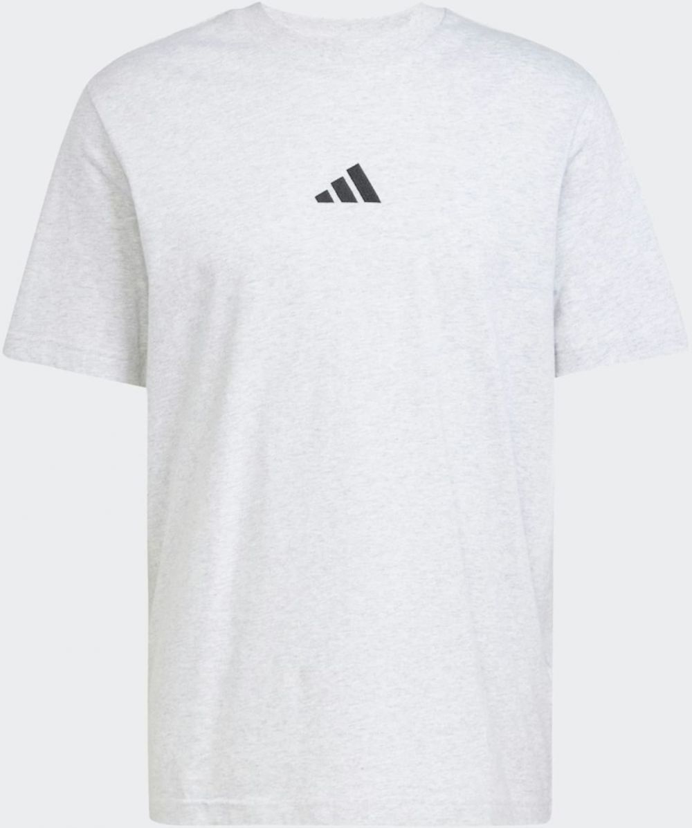 ADIDAS SPORTSWEAR Funkčné tričko 'ESSENTIALS'  sivá melírovaná / čierna