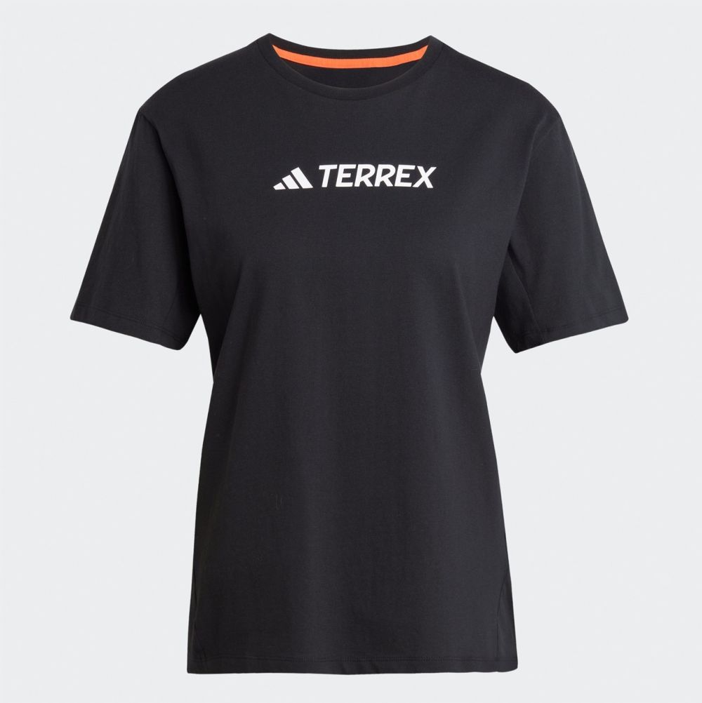ADIDAS TERREX Funkčné tričko  čierna / biela
