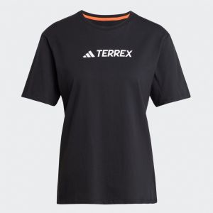 ADIDAS TERREX Funkčné tričko  čierna / biela