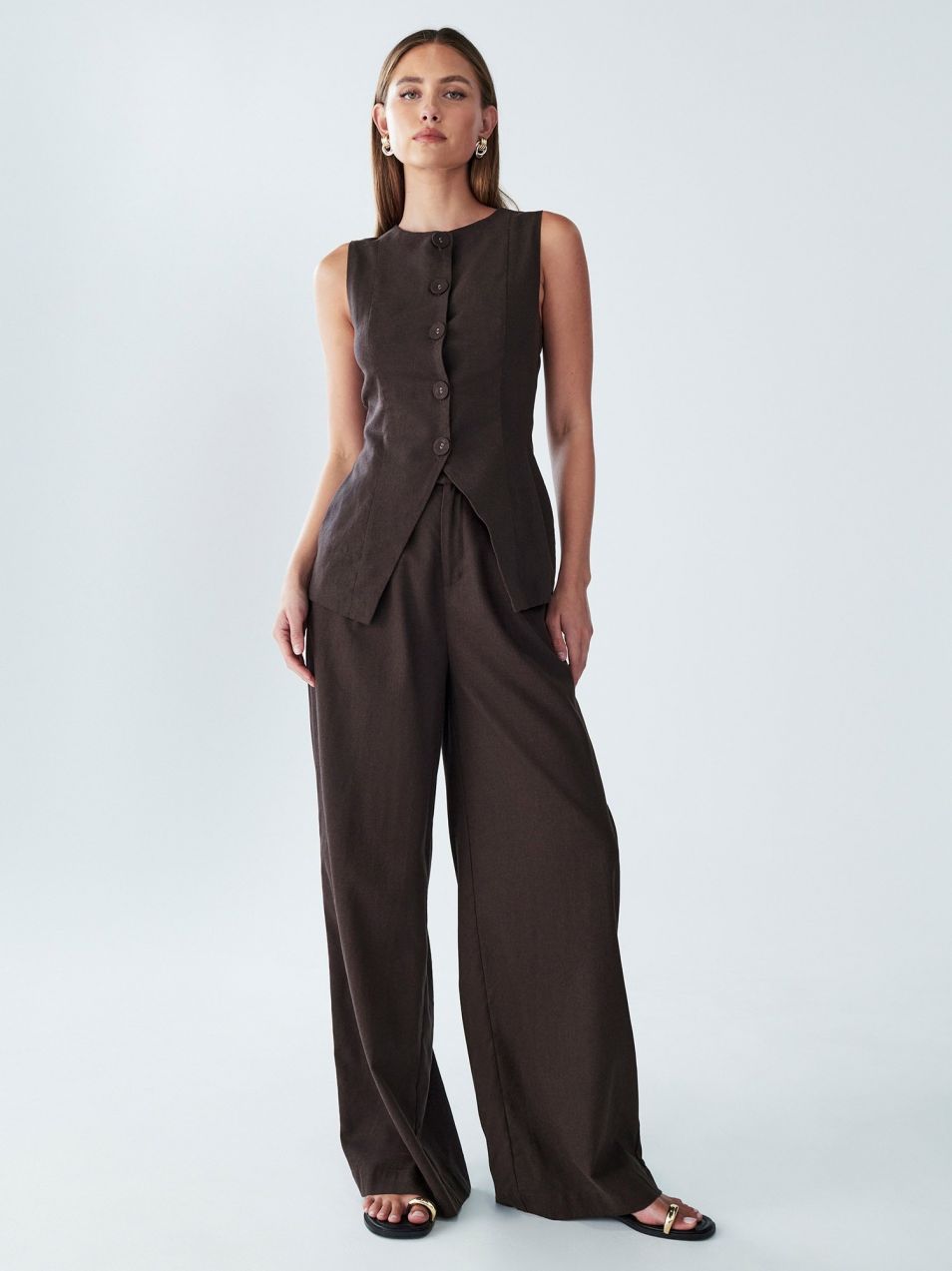 Willa Top 'RISE TUNIC TOP'  hnedá